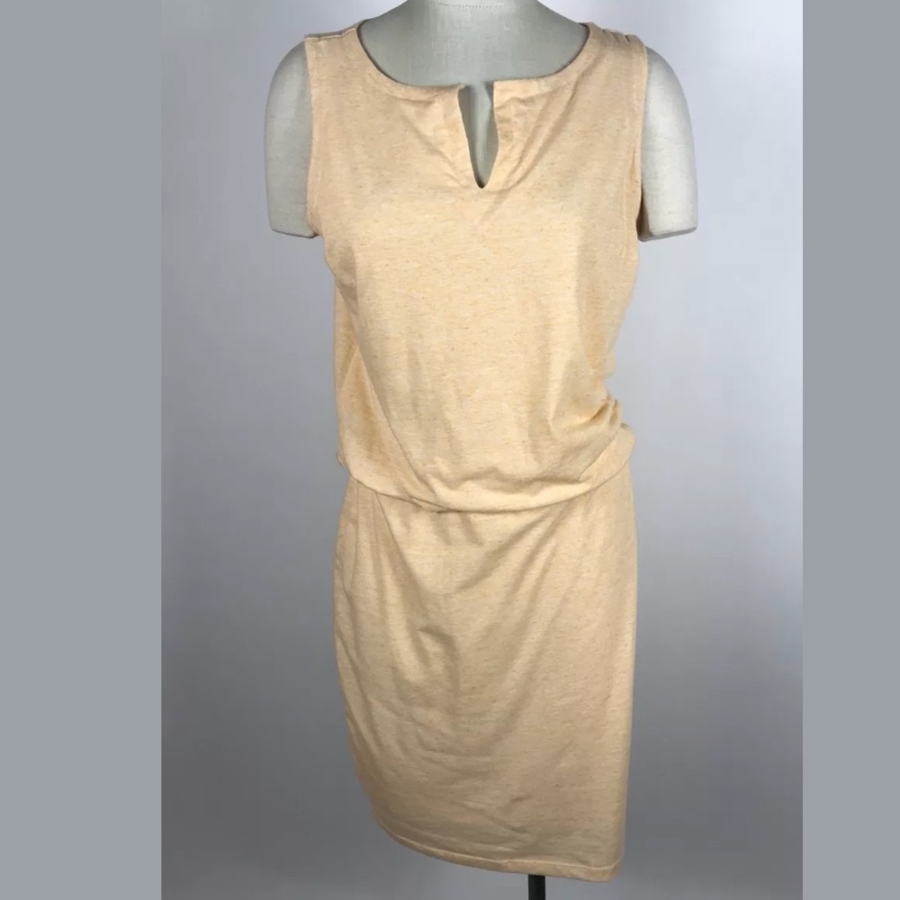 SOLD Athleta Vida Tiger Lilly Orange Short Dress - Picture 2 of 8